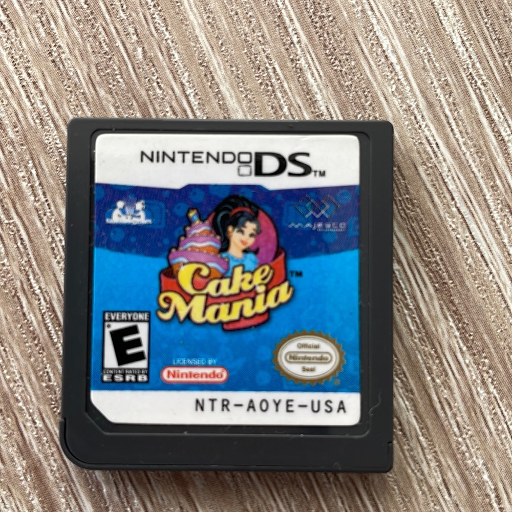 Cake Mania Nintendo DS Game